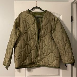 Vintage Military Jacket Liner